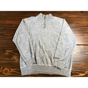 Buckle Black Sweater, Men's Size XL, Gray, 1/4 Zip, Pullover